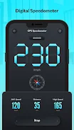 Schermata GPS Speedometer: Speed Tracker 3