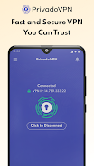 PrivadoVPN ภาพหน้าจอ 0