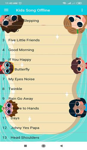 English Kids Songs- Offline應用截圖第1張