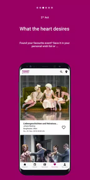 Ticket Gretchen - Event App 스크린샷 2