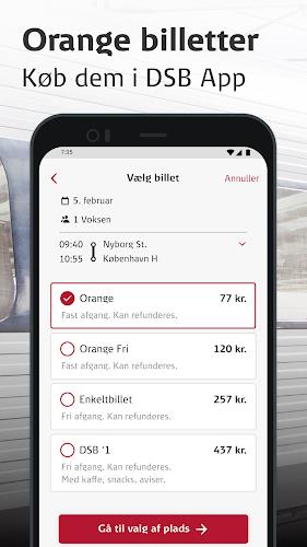 DSB App Скриншот 1
