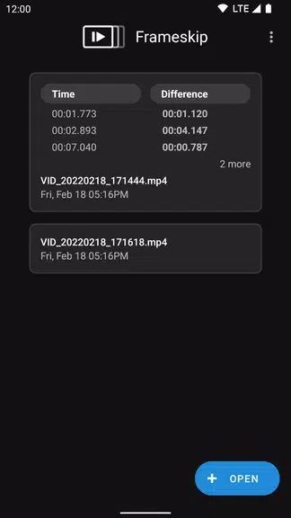 Frameskip - Video Timing Tool Скриншот 2