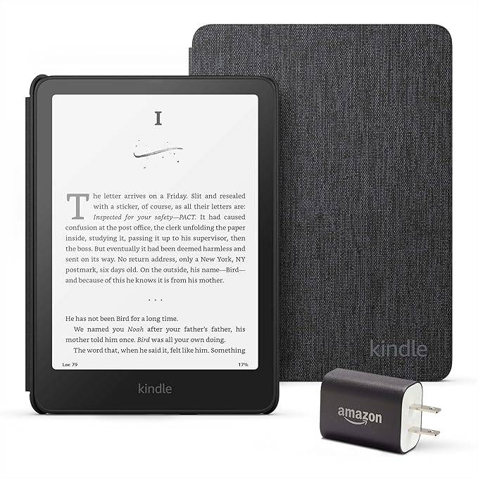 Kindle Paperwhite Essentials捆綁包,包括全新的Kindle Paperwhite(16GB)