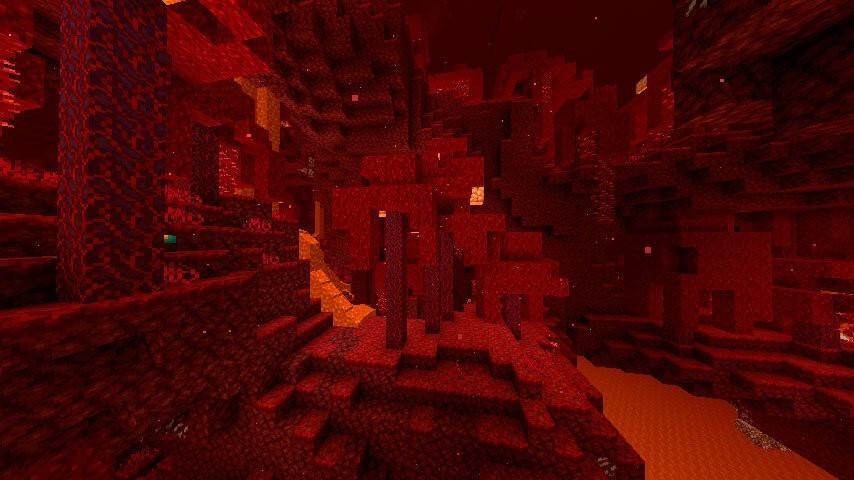 Crimson Wood in Minecraft