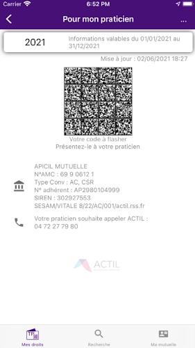 Schermata ACTIL 3