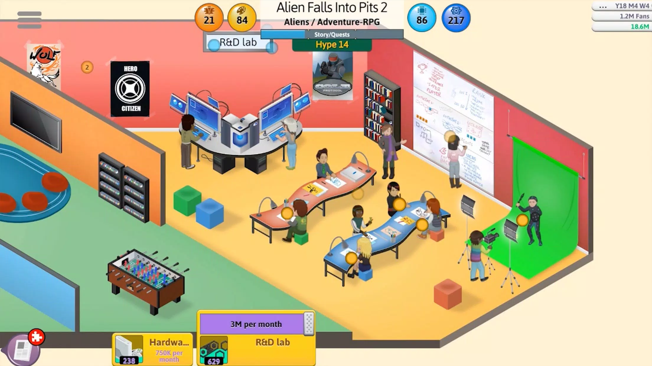 Game Dev Tycoon NETFLIX應用截圖第2張