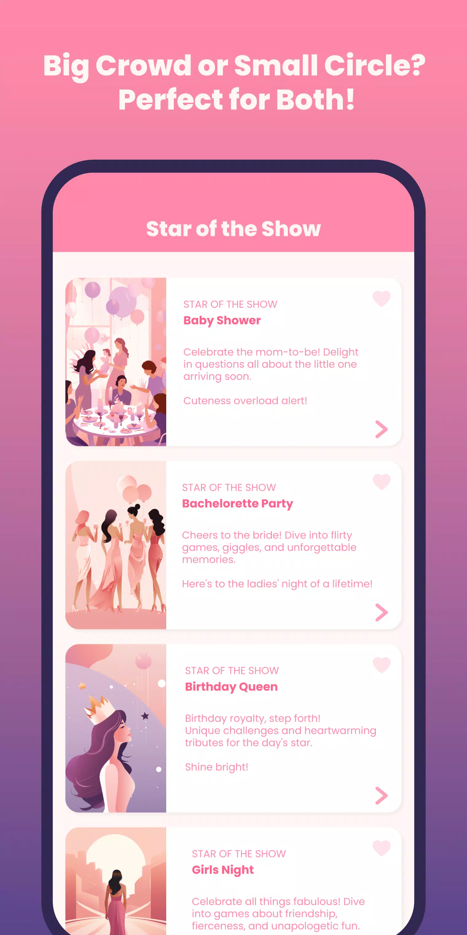 Girls Night - Group Party Game Screenshot 2