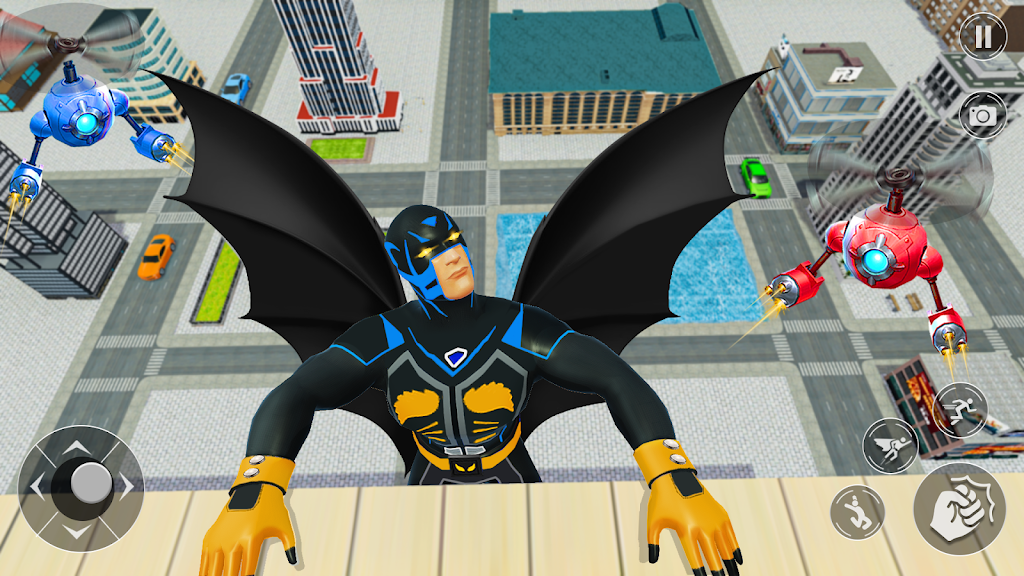 Flying Bat Robot Car Transform スクリーンショット 2