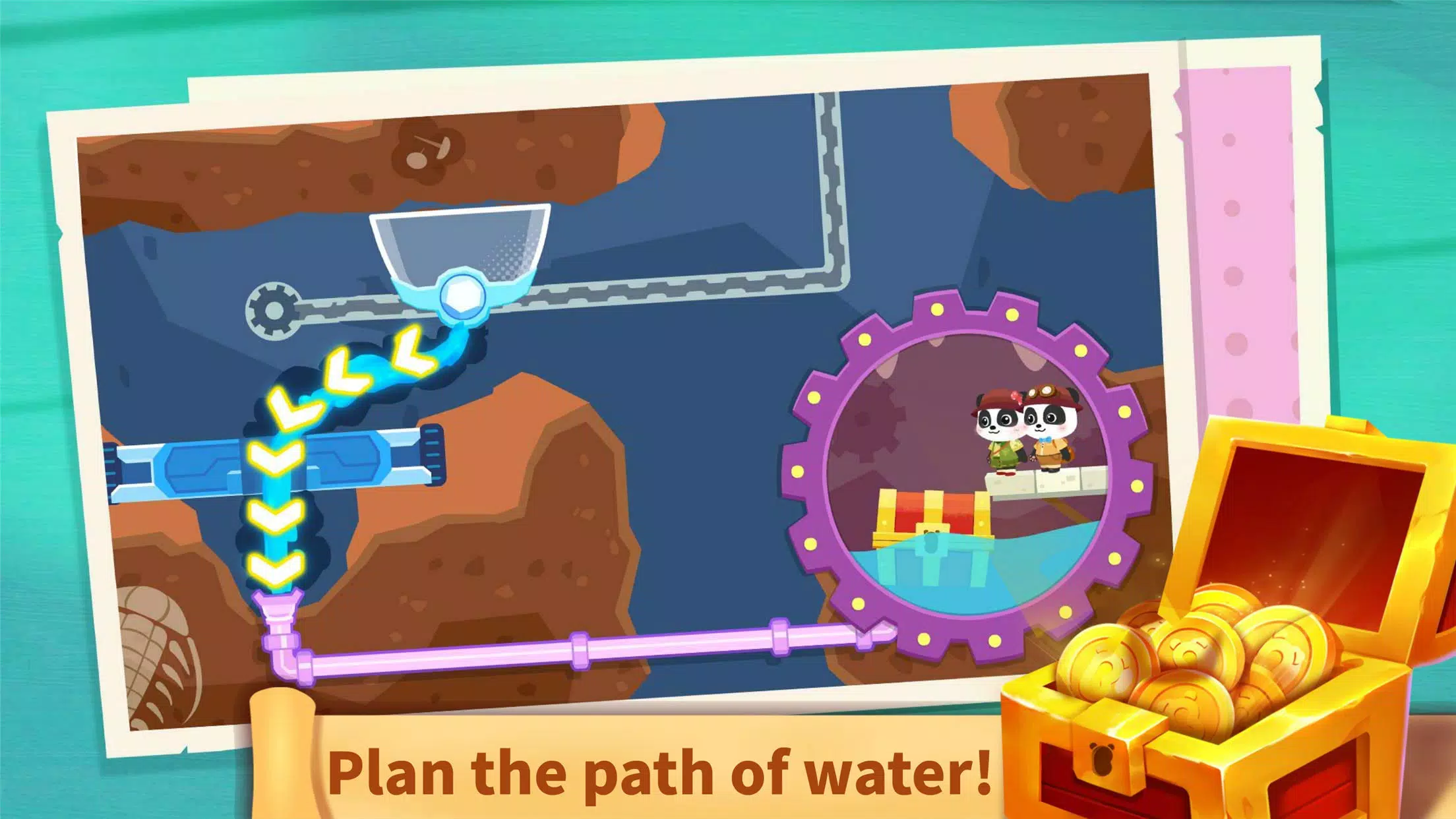 Little Panda's Town: Treasure স্ক্রিনশট 1