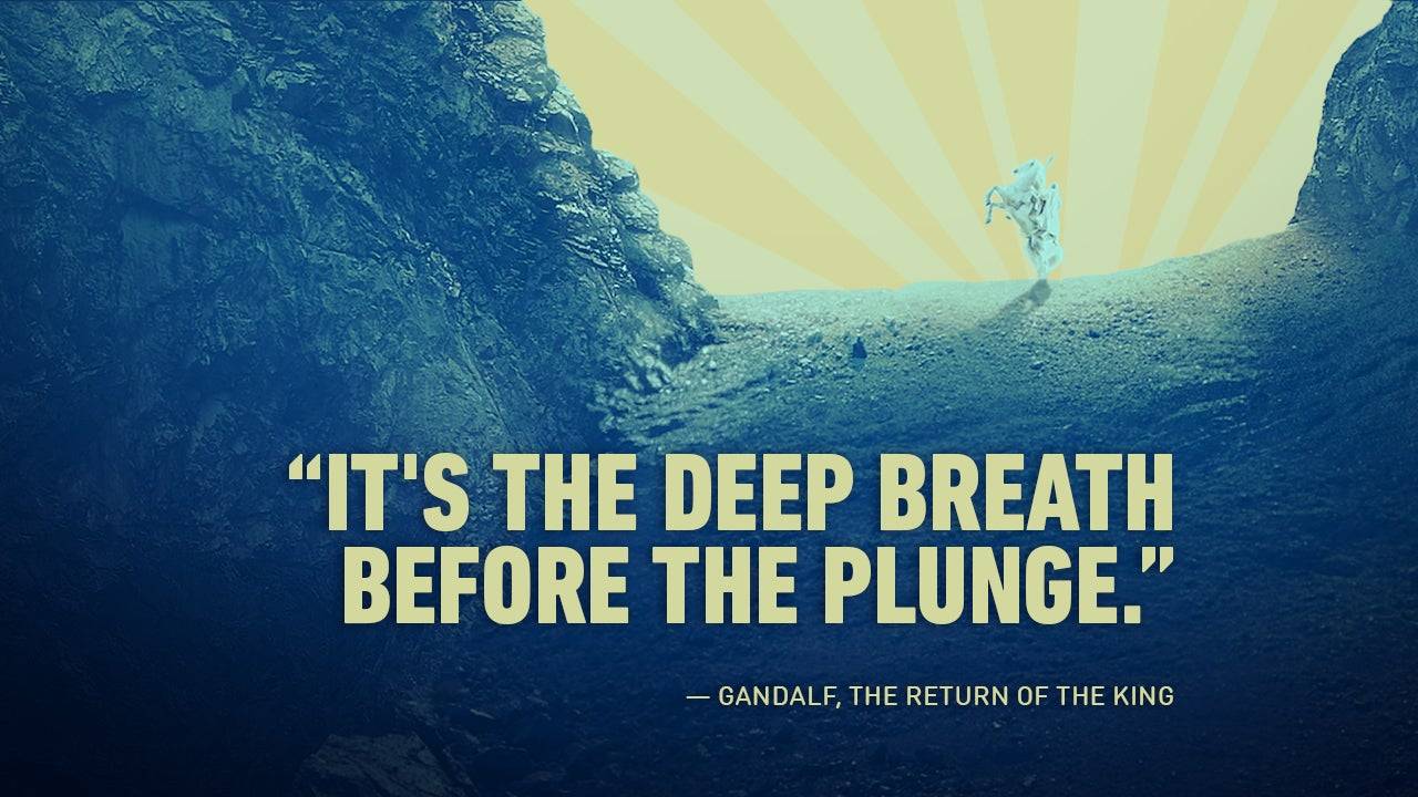 甘道夫準備戰鬥