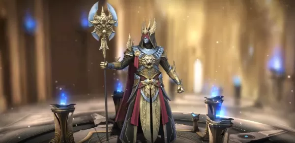 RAID Shadow Legends Lysanthir Beastbane Champion Art