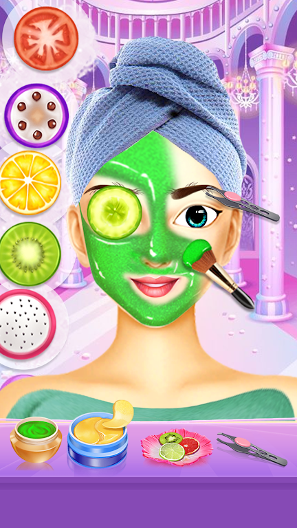 Dress Up Girls Makeup Game ภาพหน้าจอ 0