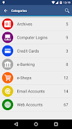 aWallet Password Manager ဖန်သားပြင်ဓာတ်ပုံ 1
