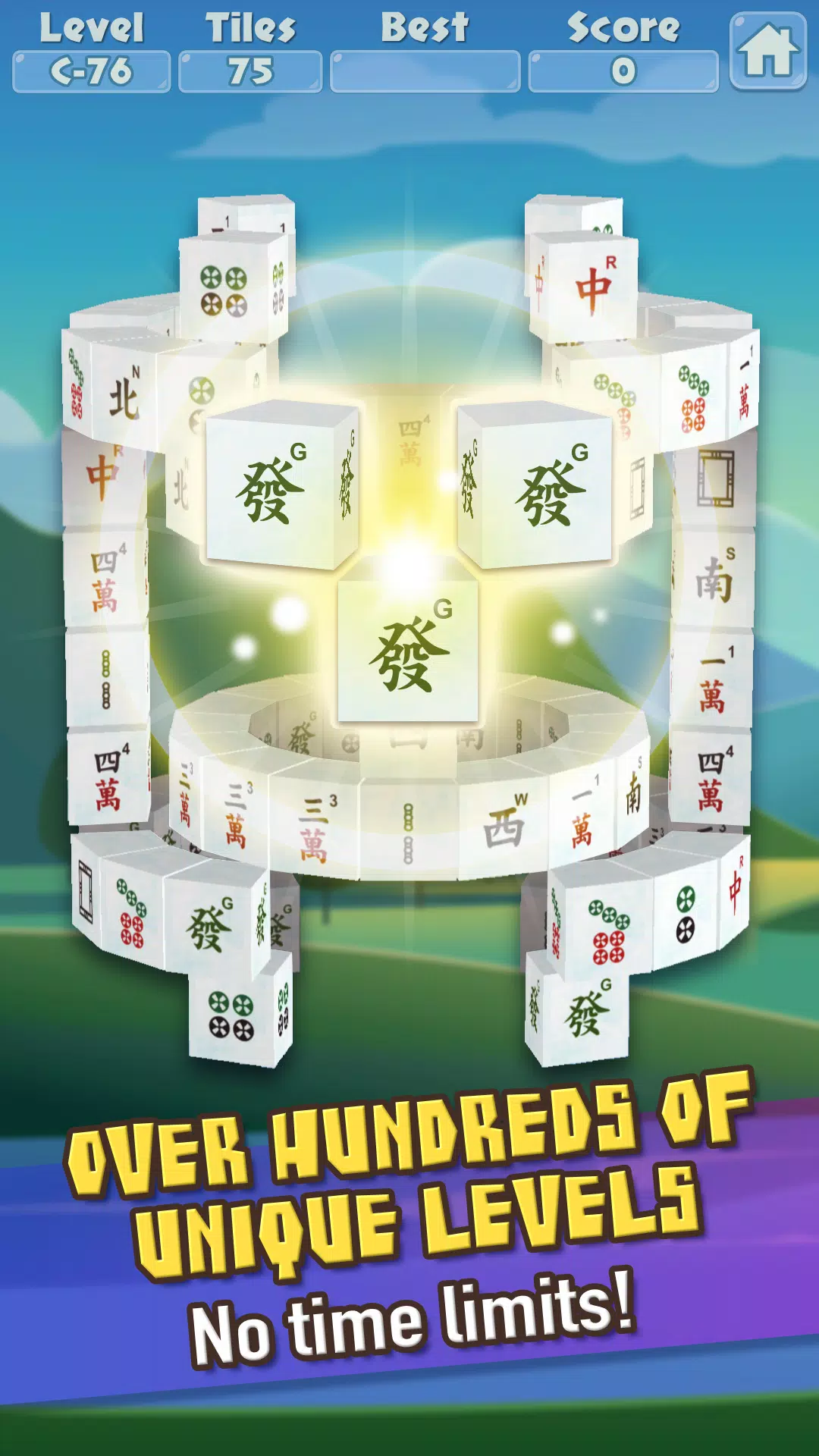 3D Mahjong Triple Tile Match Скриншот 3