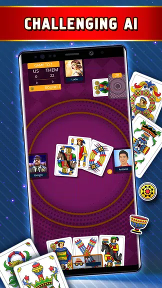 Briscola Offline - Card Game应用截图第1张