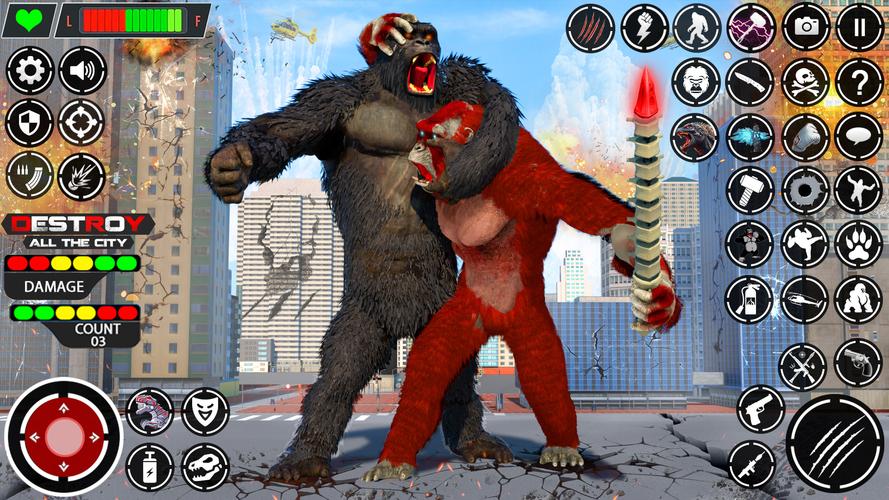 Giant Gorilla Bigfoot Monster應用截圖第0張