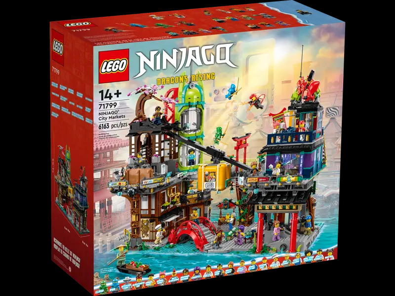 LEGO Ninjago City Markets set