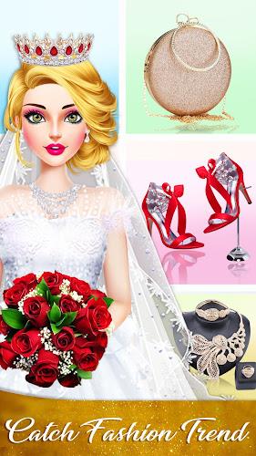 Schermata Wedding Dress up Girls Games 3