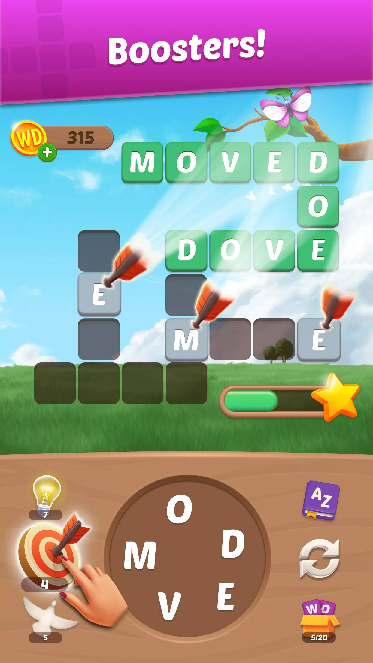 Wordington: Word Hunt & Design Screenshot 3