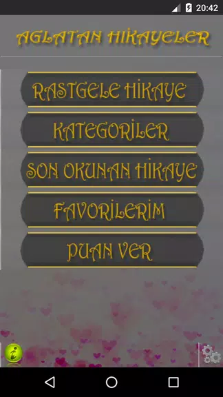 Ağlatan Hikayeler应用截图第0张