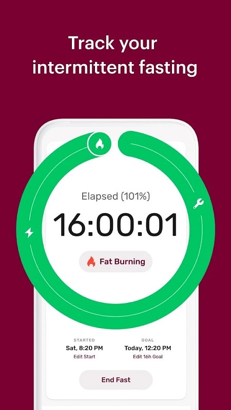 Zero - Intermittent Fasting Скриншот 1