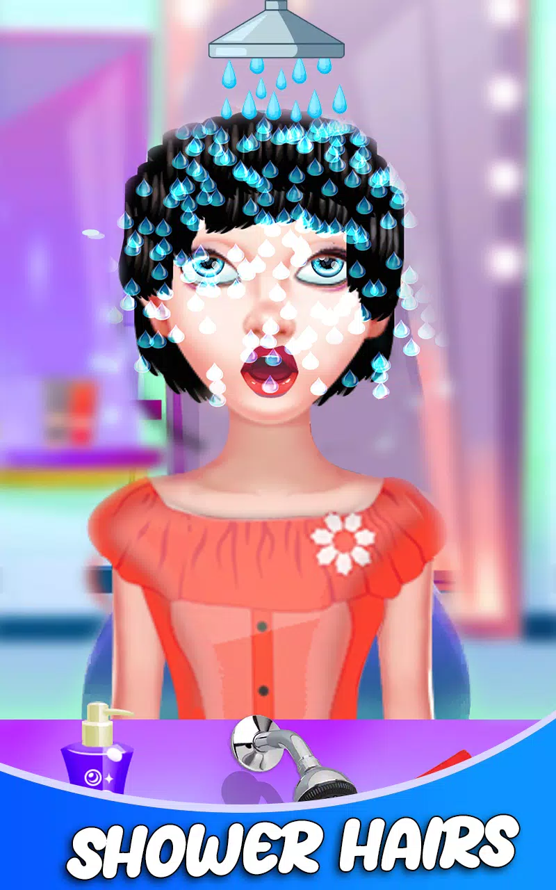 Fashion Girls Hair Salon Games स्क्रीनशॉट 3