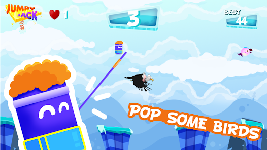 Jumpy Jack - Mighty Hero Mod 스크린샷 1