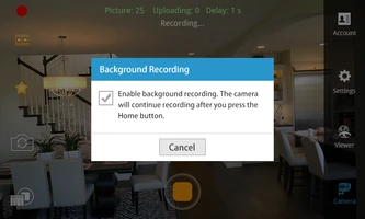 Security Camera App Tangkapan skrin 3