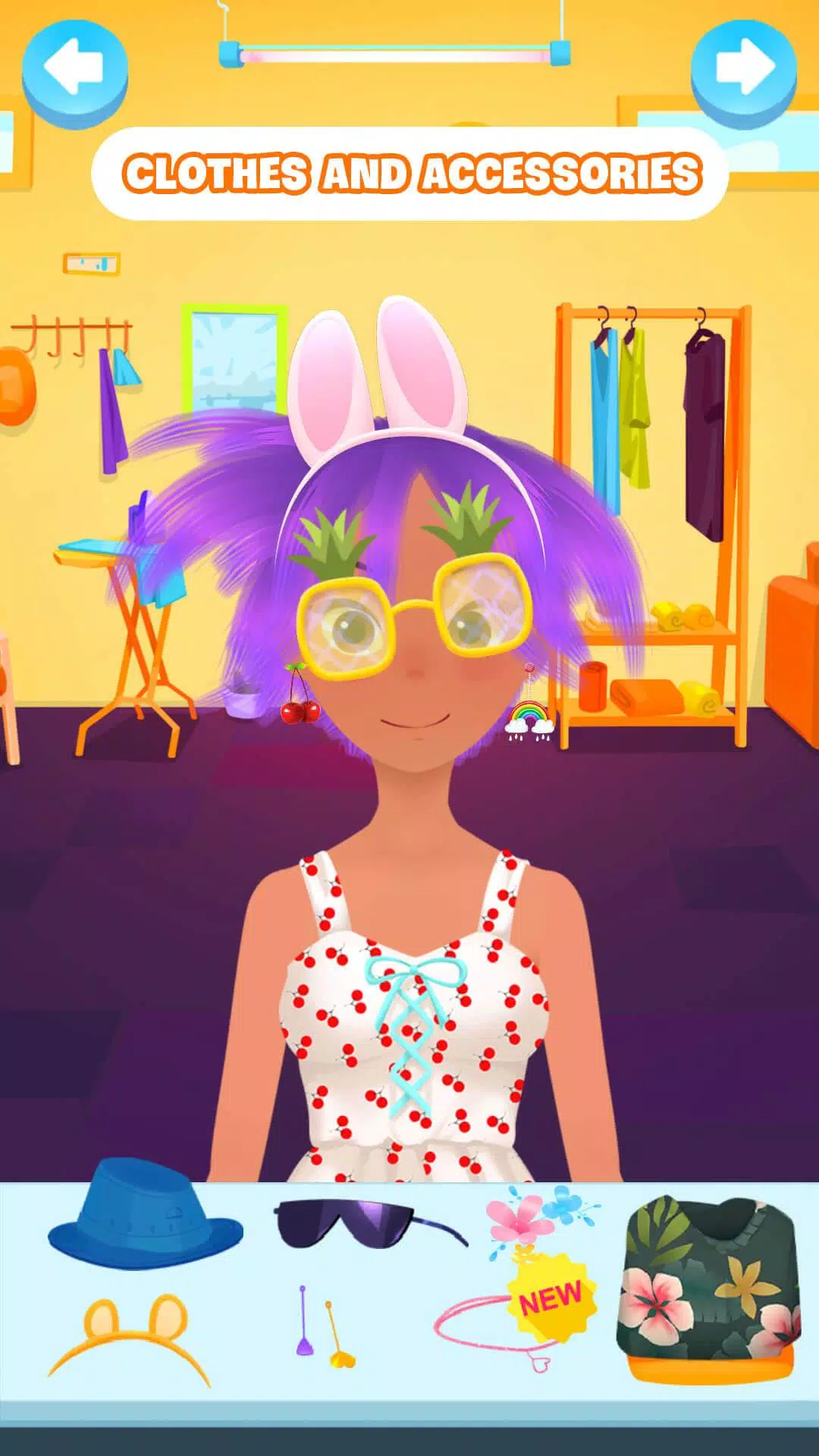 Hair salon games : Hairdresser Schermafbeelding 2