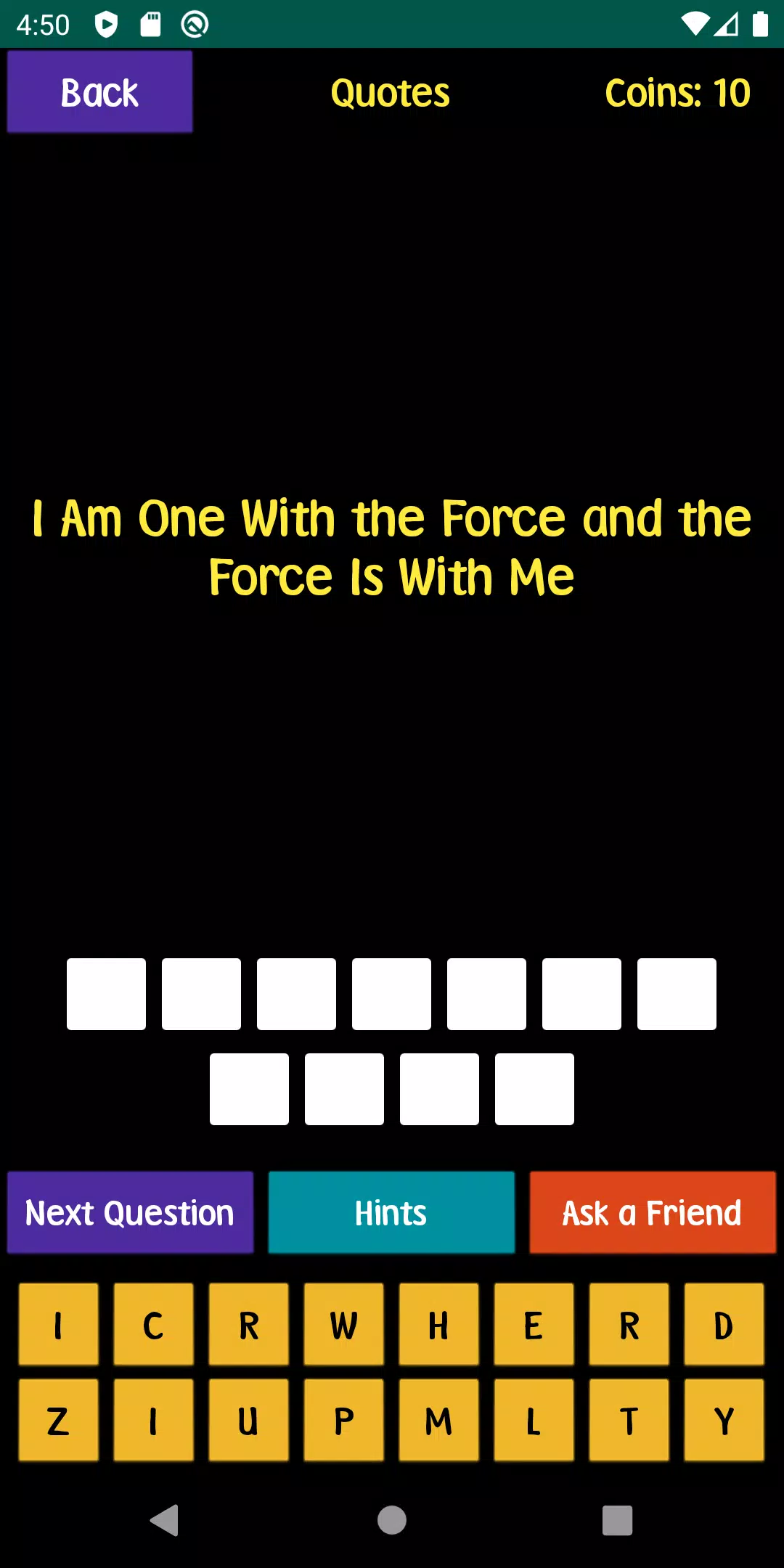 Quiz For SW Fans应用截图第3张