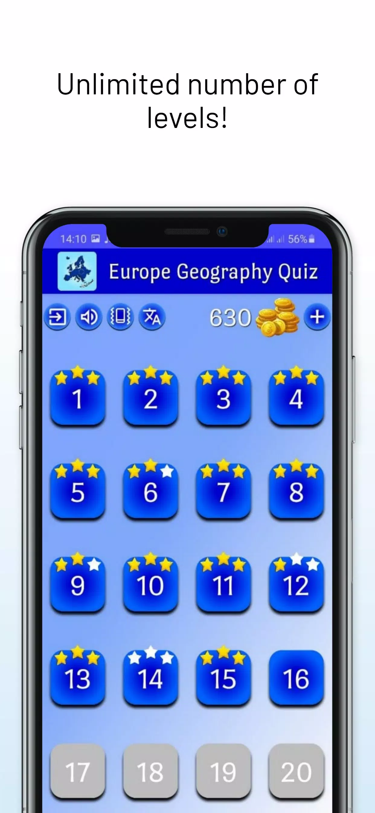 Europe Geography Quiz Capture d'écran 3