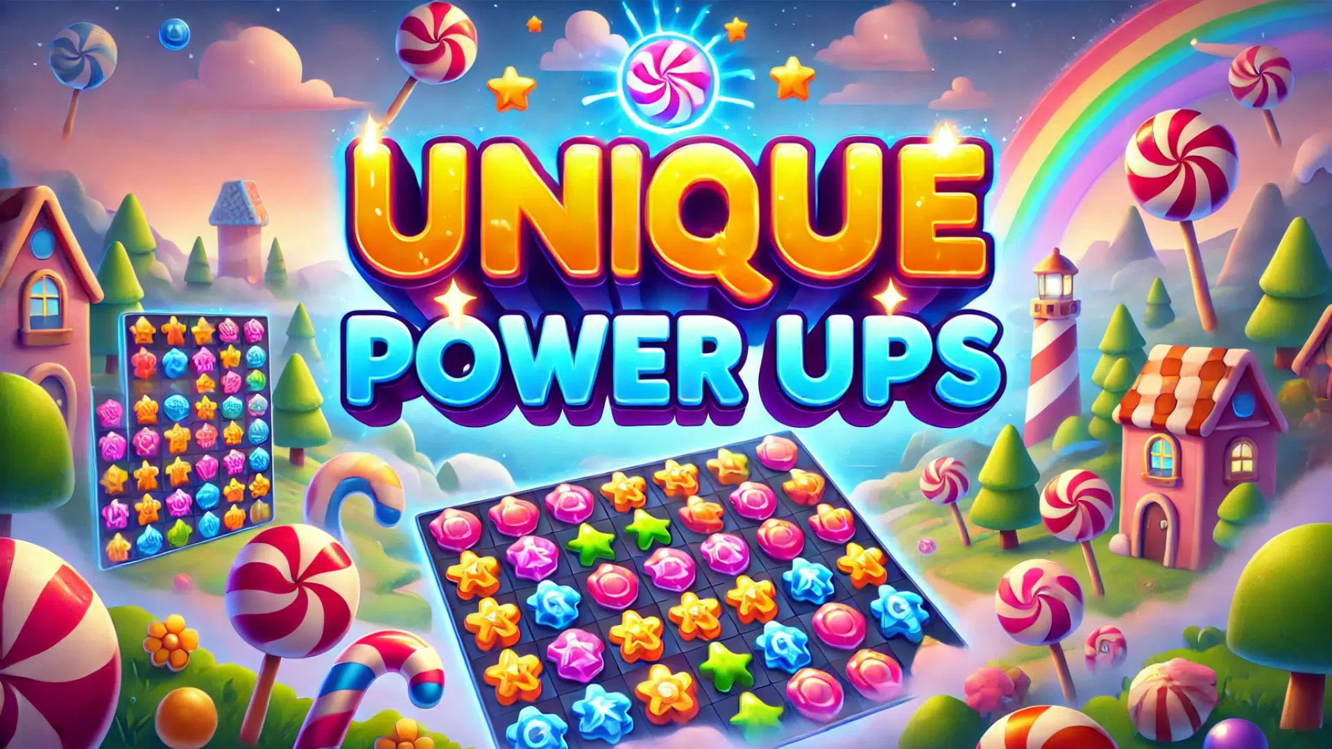 Sweet Candy - Match 3 Puzzle ဖန်သားပြင်ဓာတ်ပုံ 1