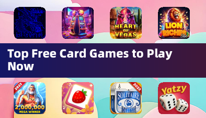 Top Free Card Games to Play Now