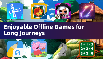 Enjoyable Offline Games for Long Journeys