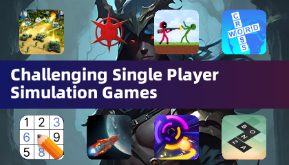 Challenging Single Player Simulation Games