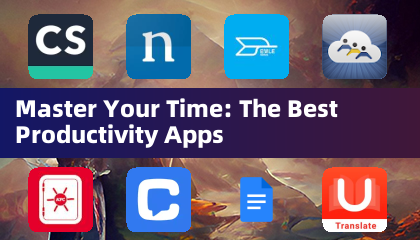 Master Your Time: The Best Productivity Apps