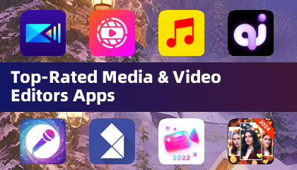 Top-Rated Media & Video Editors Apps