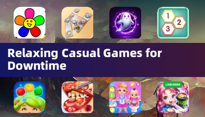 Relaxing Casual Games for Downtime