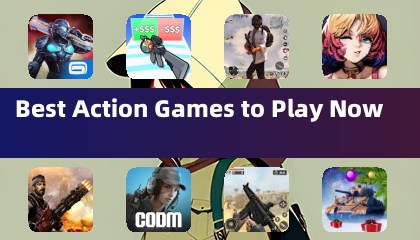 Pinakamahusay na mga laro ng aksyon upang i -play ngayon
