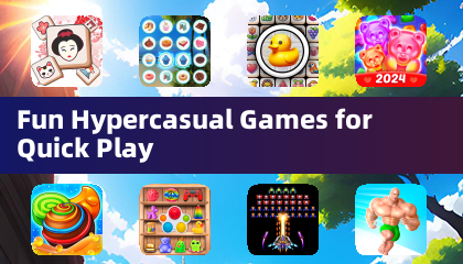 Fun Hypercasual Games for Quick Play