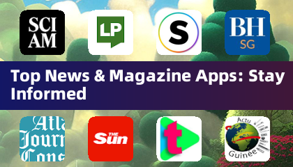 Top News & Magazine Apps: Stay Informed