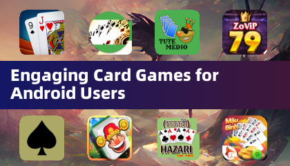 Захватывающие карточные игры для пользователей Android
