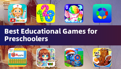 Meilleurs jeux éducatifs pour enfants d'âge préscolaire