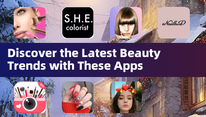 Découvrez les dernières tendances beauté avec ces applications