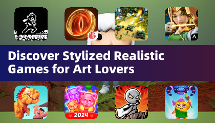 Découvrez des jeux stylisés réalistes pour les amateurs d'art