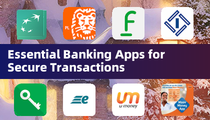 안전한 거래를 위한 핵심 뱅킹 앱