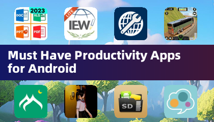 안드로이드 필수 생산성 앱