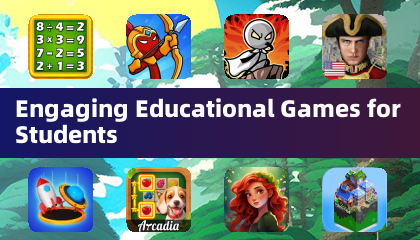 Fesselnde Bildungsspiele für Schüler