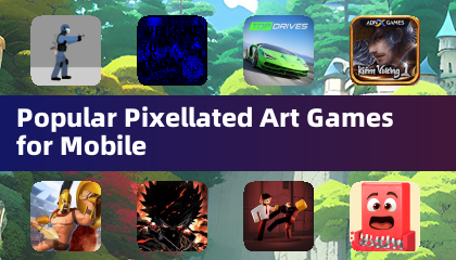 Jeux d'art pixellisé populaires pour mobile