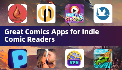 Applications de bandes dessinées indépendantes pour les amateurs de bandes dessinées indépendantes